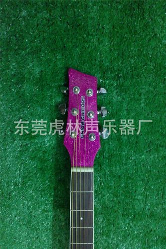 gw10cfp 全閃光吉他 專為女生設(shè)計 hlguitar 東莞虎林聲樂器廠